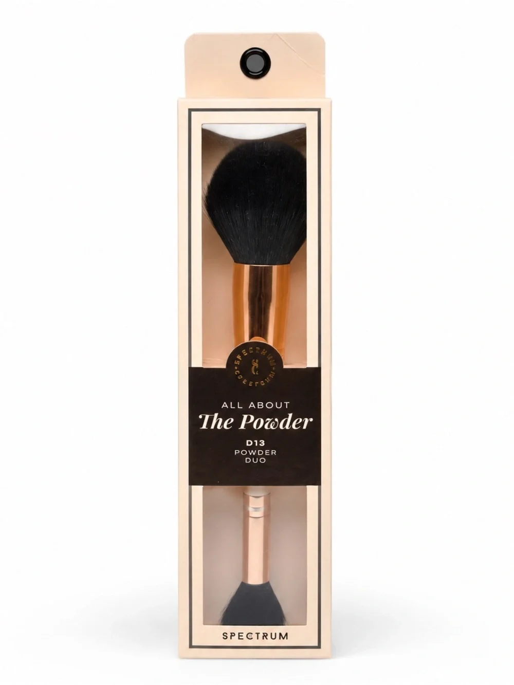 Spectrum Collections D13 Powder Duo Makeup Brush NWT Soft Vegan Face Brush